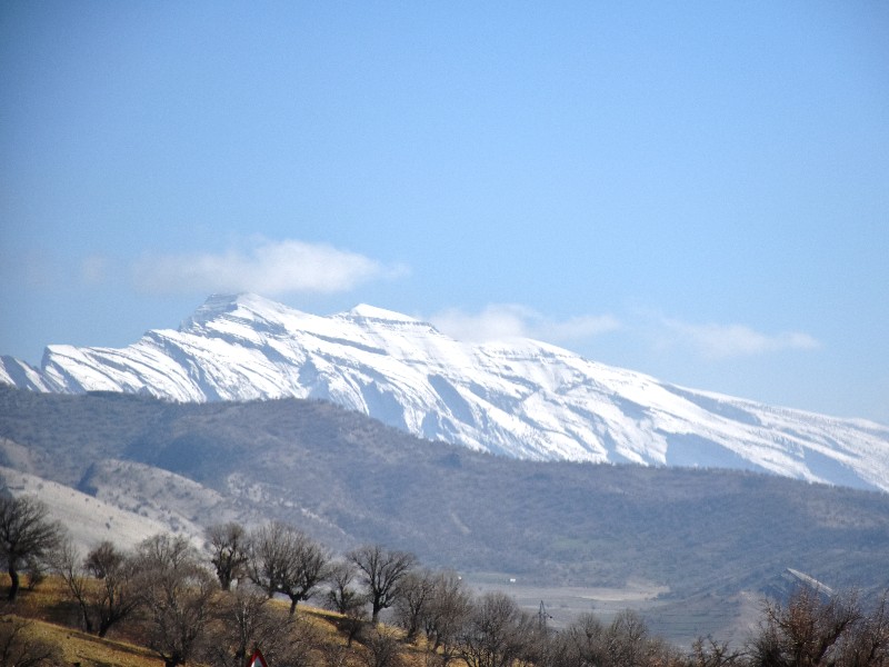 طبیعت زیبای زمستانه کبیرکوه در ملکشاهی