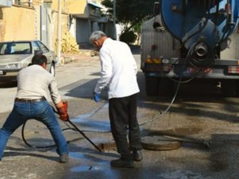 ۳۲ مورد انسداد فاضلاب در ایلام رفع شد