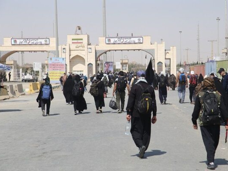 تردد ۱۰۷ هزار و ۲۸۶ مسافر از مرز بین‌المللی مهران